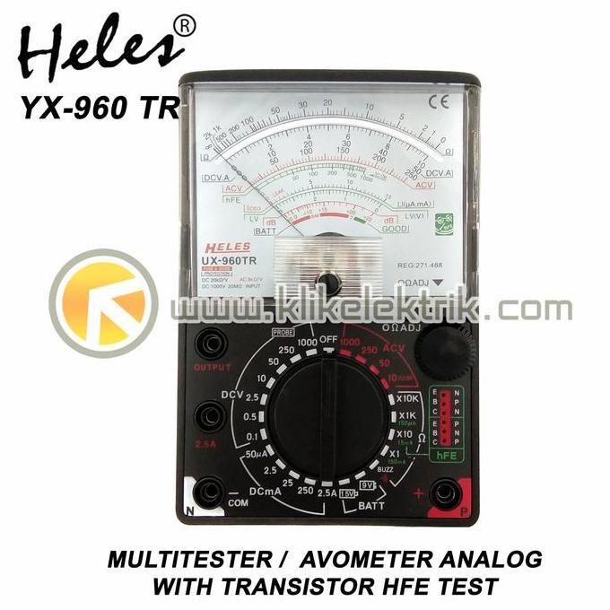 Multimeter Heles YX-960TR MULTIMETER Avometer Heles YX 960 TR
