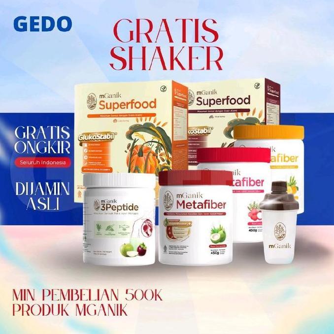 Sembuh- Paket Mganik Multigrain & Metafiber Obat Diabetes