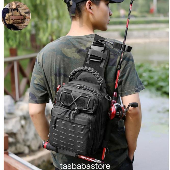 Tas Selempang Army Pria Sling Bag Tactical Branded Pria