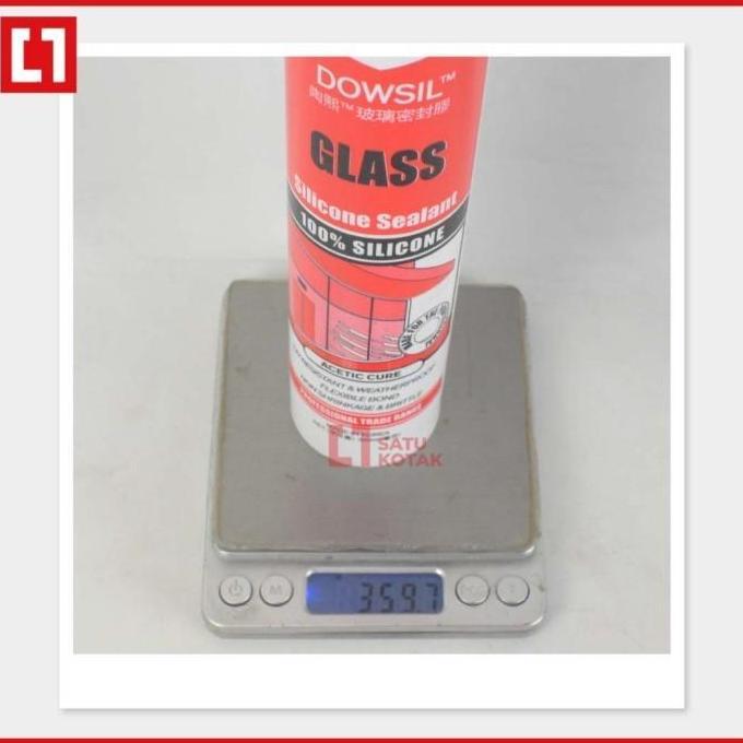 Backwill- [Retail/Grosir] Dowsil Glass Silicone Sealant Lem Kaca Aquarium Silikon Acetoxy Asam