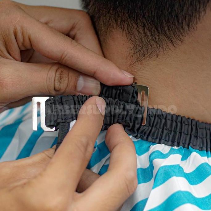 Kain Kep Kip Barber Cape Barber Salon Motif