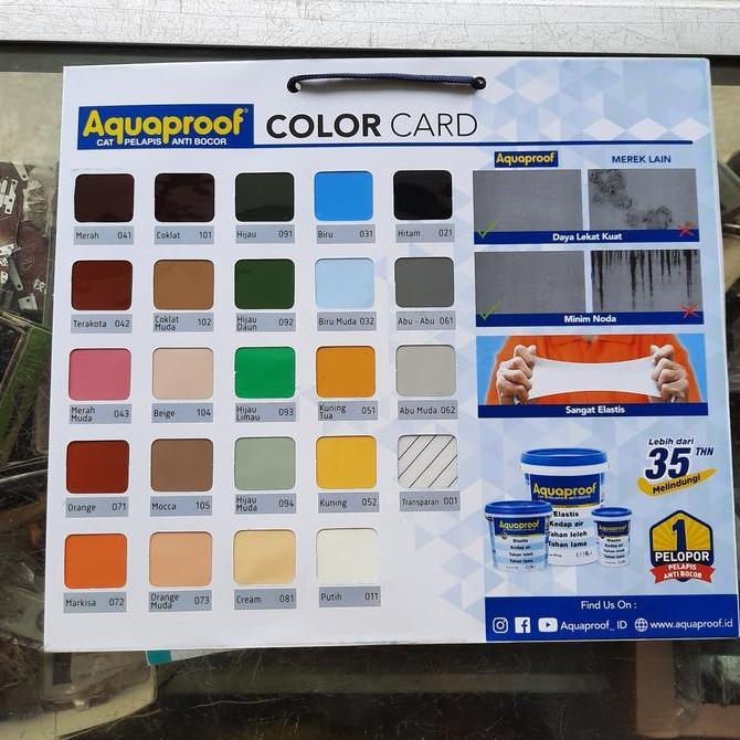 Nexwill- Aquaproof Cat Pelapis Anti Bocor 5Kg (Warna)