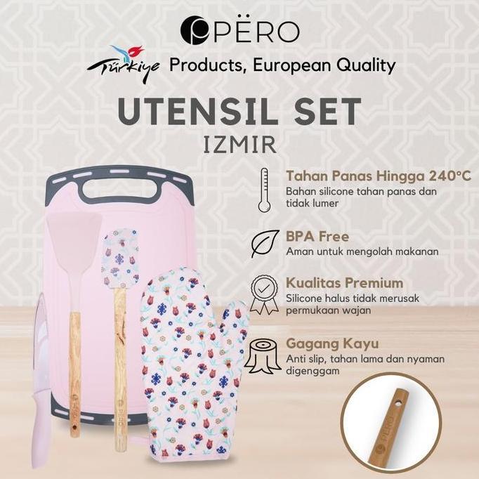 [KOKO PANCI PO FEBRUARI] Pero Utensil Set of 5