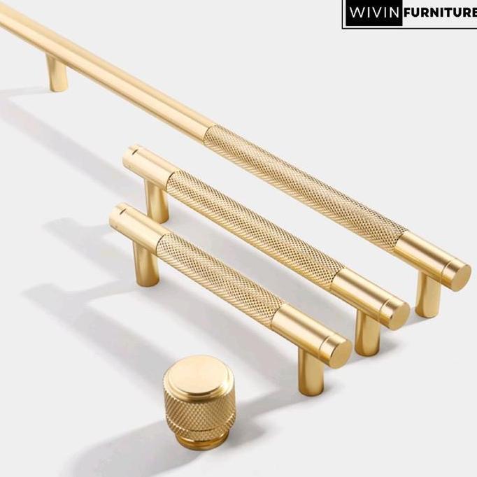 W26 Handle Lemari Warna Gold Grey Black Tarikan Laci Handle Pintu Furniture Gagang Pintu HARGA KHUSU