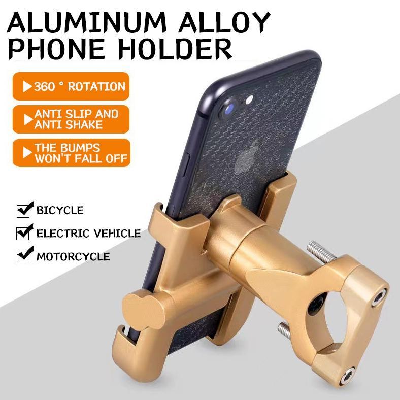 murah holder hp motor besi di spion motor/ stand holder hp motor besi