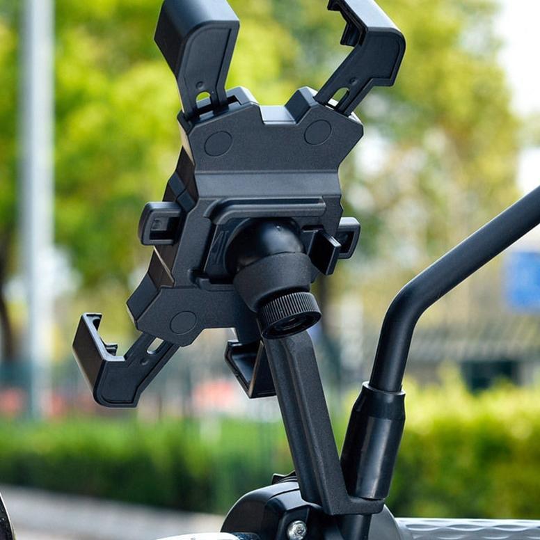 TERLARIS Holder Hp Motor Spion / Holder Hp Buat Di Motor / Tempat Hp Di Motor / Holder Hp Motor Besi