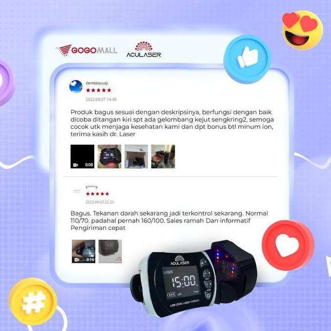 Medkit- Aculaser Ultimate 14 Titik + Nmes Terapi Laser Gogomall Metrotv