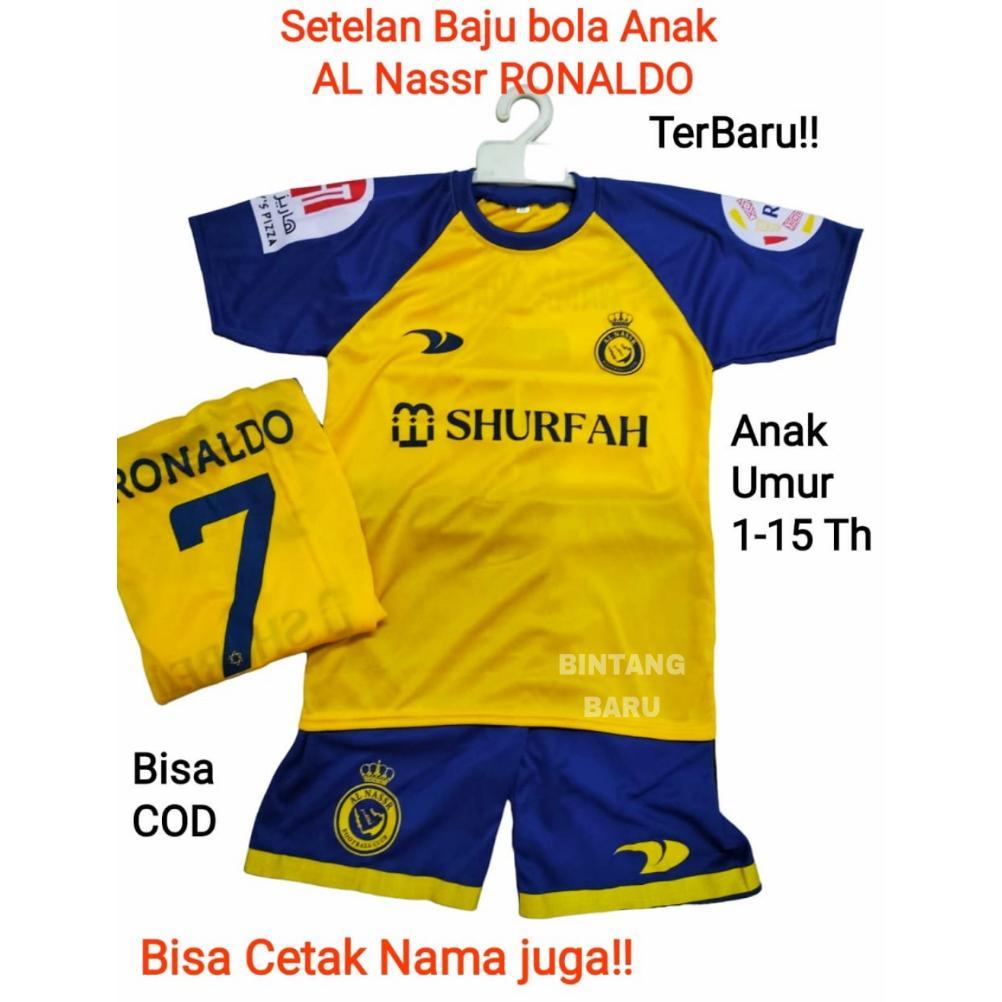 Exclusive Setelan Baju Bola Anak Ron Kuning&Ron Merah,Ron Biru/Jersei Anak/Olahraga/Cod/Terlaris