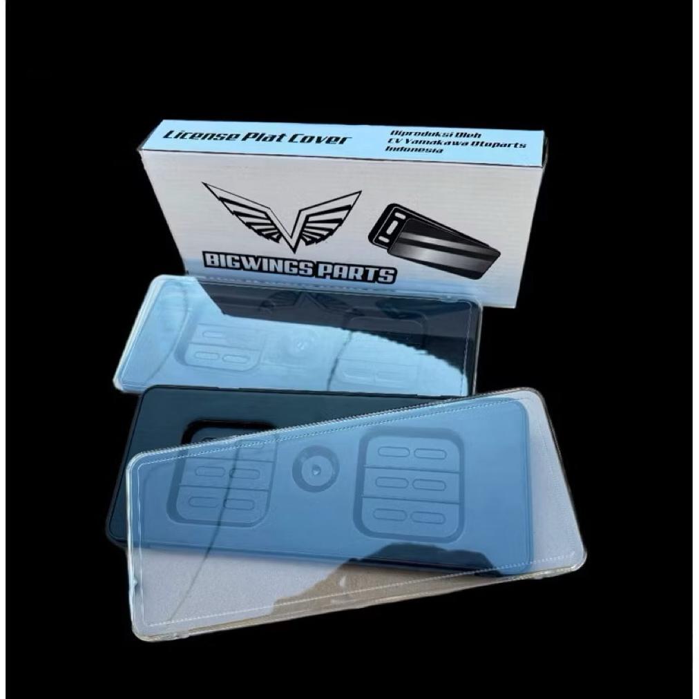 NEW ARRIVAL TERMURAH DUDUKAN PLAT NOMOR MIKA AKRILIK BIGWINGS Dudukan Plat Nomor Motor Akrilik Anti 