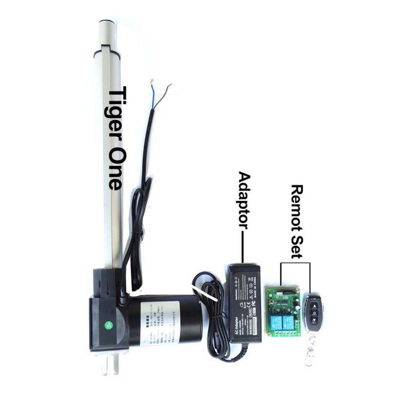 Kumau Aktuator, Actuator 24V Linear Aktuator, Linear Actuator 30cm 2000N