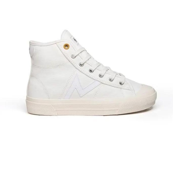 DF66 >> PRAYER KIDS Sepatu Sneakers Casual Unisex Kecot 02 Offwhite Tinggi | Stylish & Nyaman | Kuli