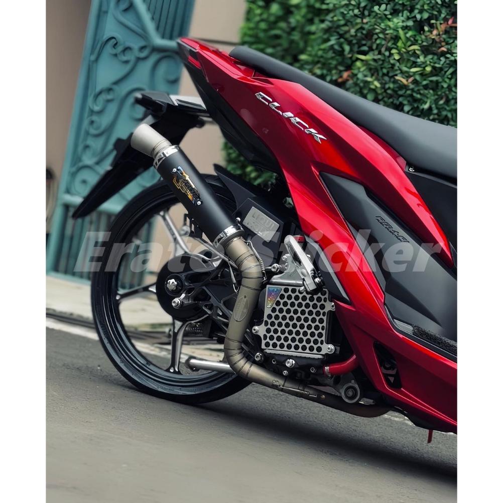 TERMURAH SKOTLET STIKER MOTOR MERAH CANDY SKOTLET MERAH METALIK CANDY SKOTLET MERAH MARUN SKOTLET ME