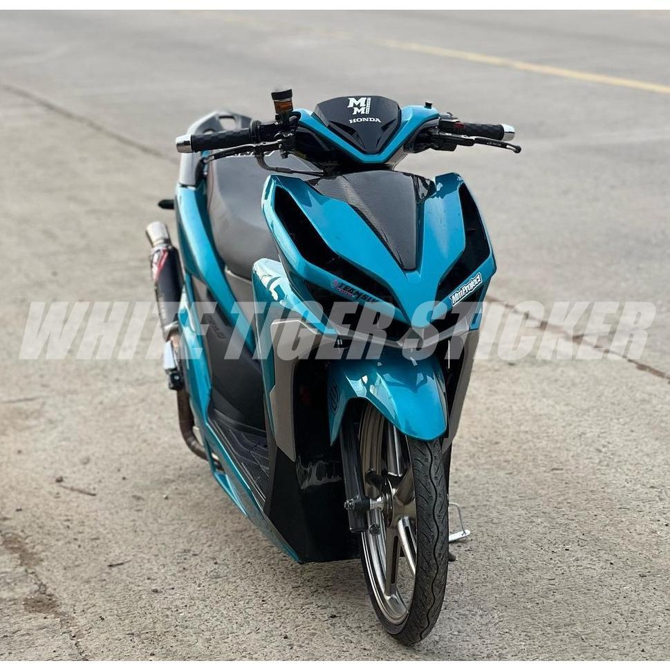 terbaru skotlet stiker motor biru tosca metalik candy skotlet biru tosca candy scotlite biru tosca m