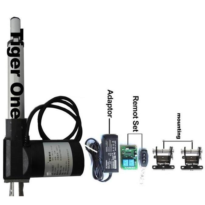 kumau Aktuator, Actuator 24V Linear Aktuator, Linear Actuator 10cm 6000N