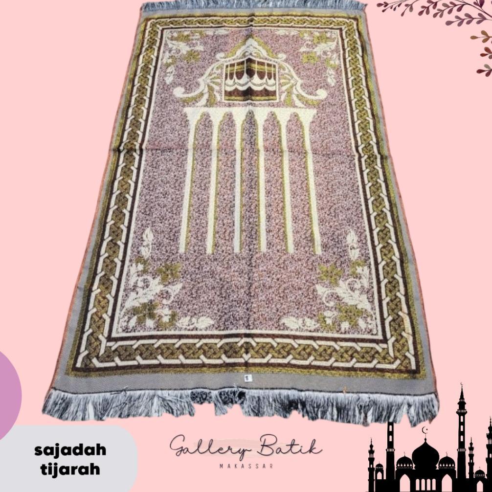 DISKON SAJADAH JUMBO TIJARAH UNTUK SOUVENIR, OLEH-OLEH HAJI DAN UMROH SAJADAH TRAVEL MAKASSAR [[GALL