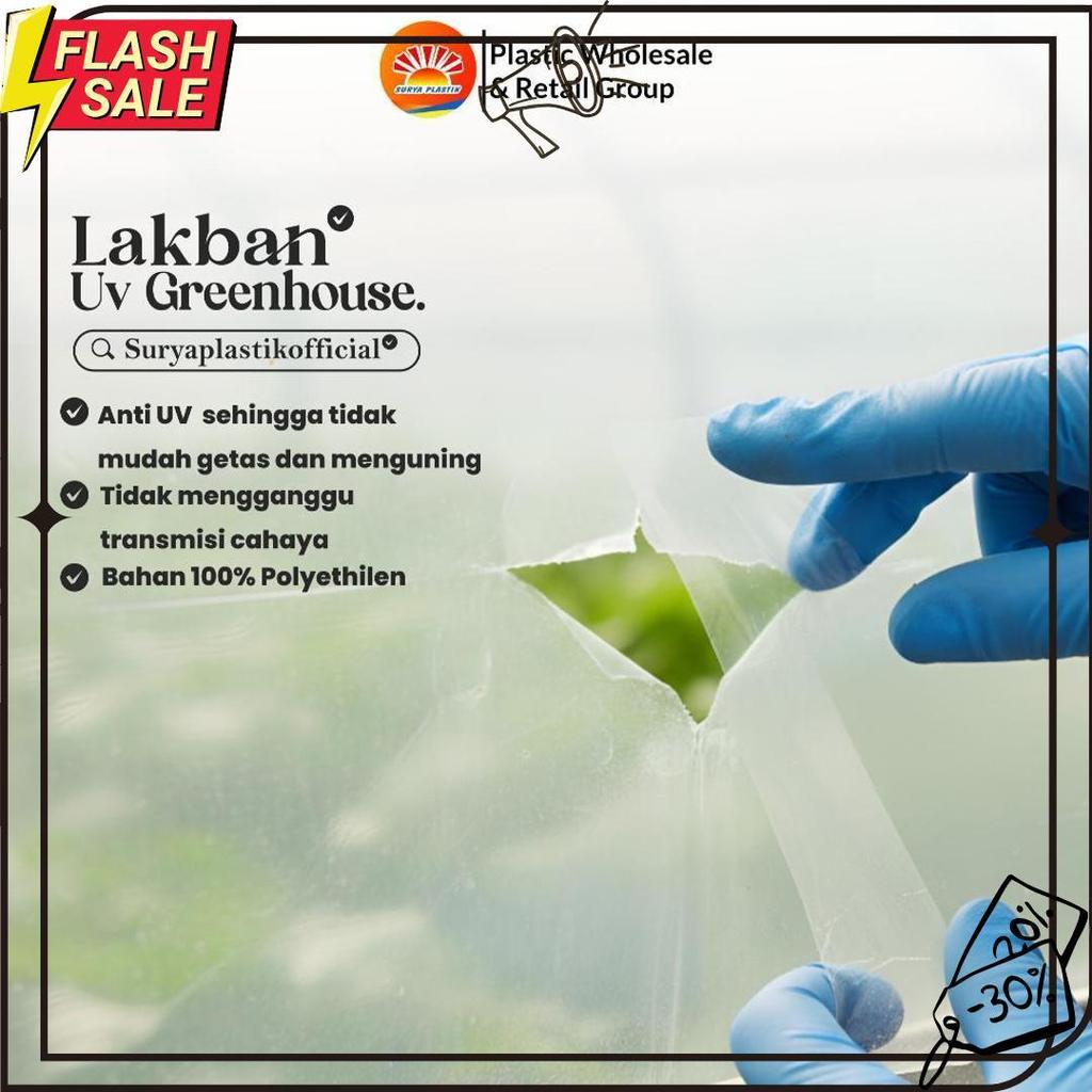 Lakban Plastik Uv Toyotani 10Cm X 15M Premium | Solasi Repair Tambal Plastik Greenhouse Kuat Tahan P
