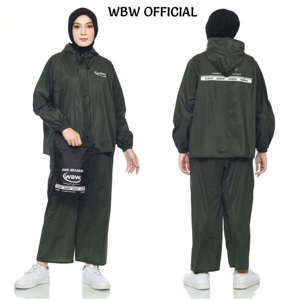 ORIGINAL JAS HUJAN TERBAIK ,STELAN PRIA DAN WANITA ANTY REMBES DAN AWET TAHAN LAMA BY WIBAWA RAIN CO