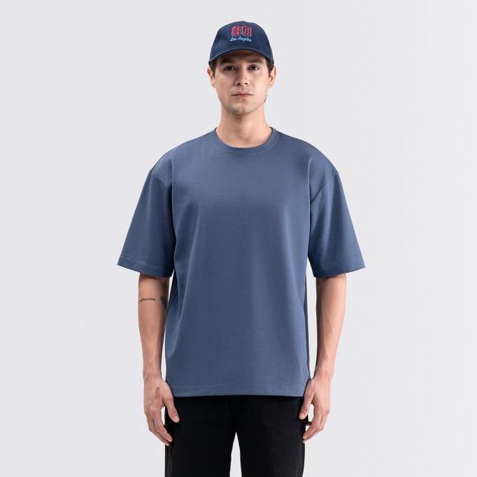 Livehaf - Boxy Ease Tee Denim