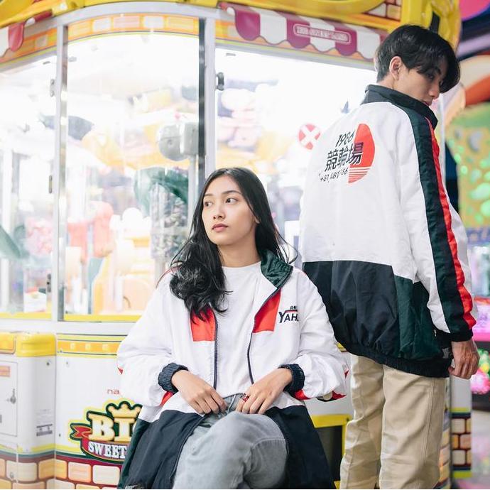 Yahiko Japan Retro Colourblock Vintage Windbreaker Jacket Club of 1986