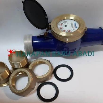 Water Meter Air Dingin SHM Drat 3/4" inch / Flow Meter SHM