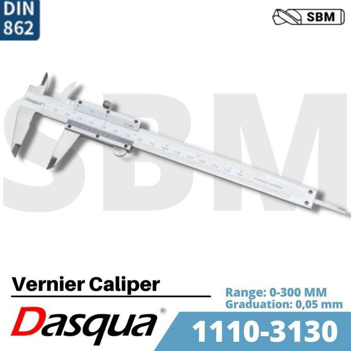 DASQUA VERNIER CALIPER 12" / SIKMAT MANUAL/ JANGKA SORONG 12