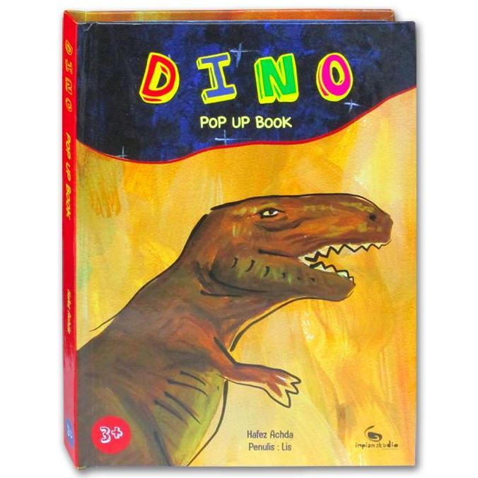 mirnakolehson - dino pop up book (bahasa indonesia)