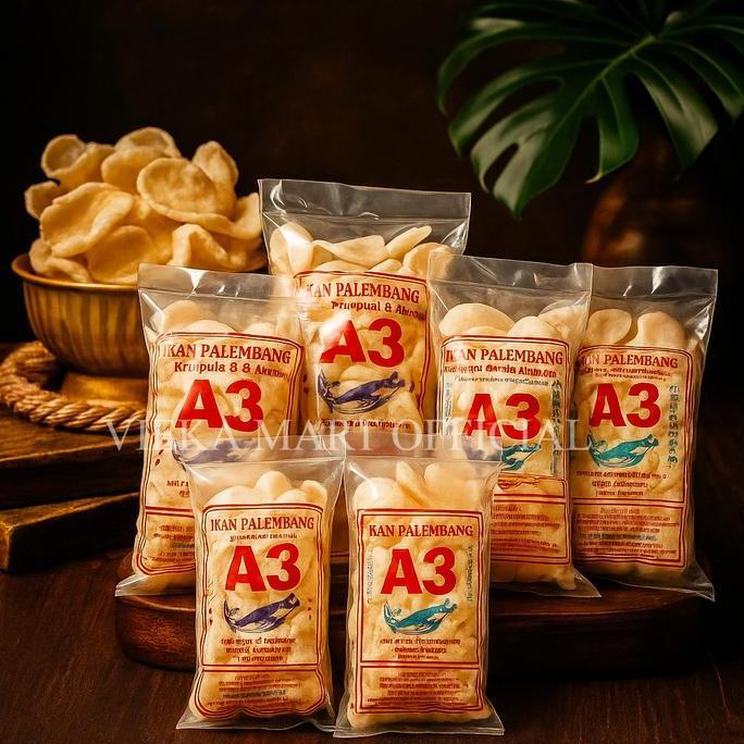 Aneka Kerupuk Kemasan A3 Khas Palembang