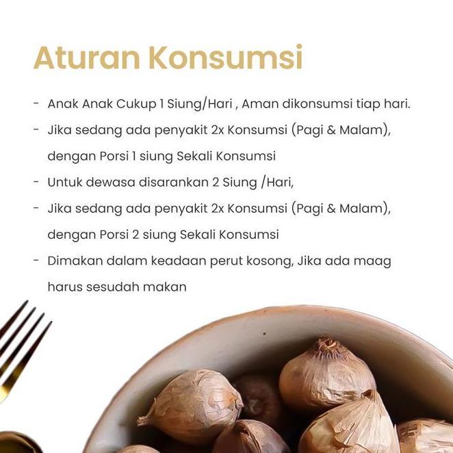 Black Garlic Ibnu Sina Superfood | 100Gr Pasti Diskon