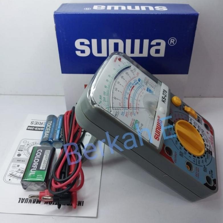 Multitester Analog Sunwa Ks-278 Multitester Original