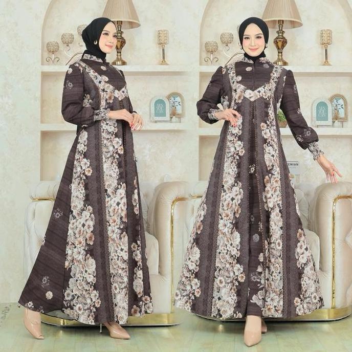 Gamis Arsyila Dress Terbaru Gamis Coco Nichi terlaris