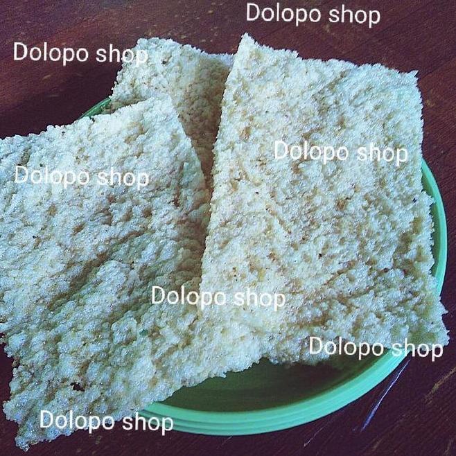 Kerupuk Puli 1Kg Atau Lempeng Khas Madiun Krupuk Gendar Mentah Kiloan Makanan Kerupuk Tradisional Gu