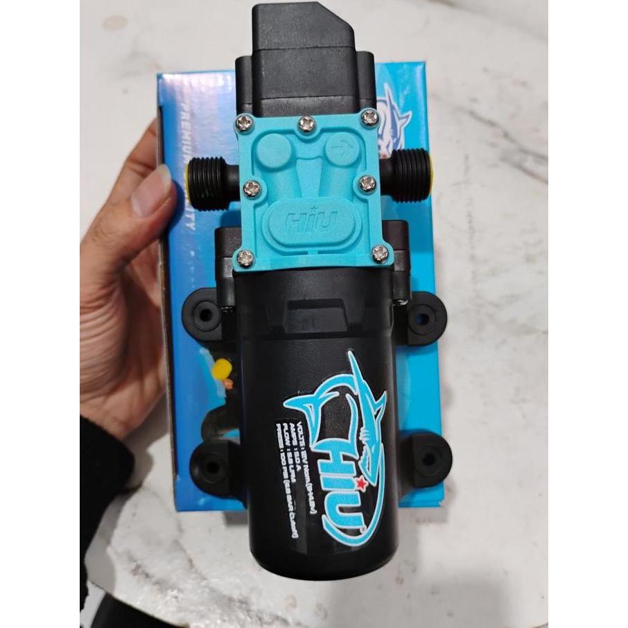 Pompa Dc 12V Hiu 6.8 Bar 5Lpm / Dinamo Pompa Sprayer Type Drat-Drat Terbaik