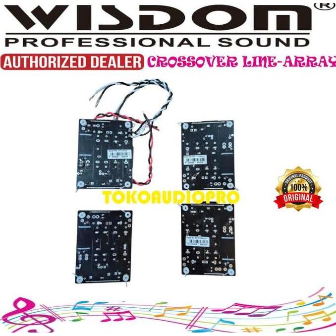 Wisdom Crossover Pasif Line Array Wisdom Rx112Neo  / Rx210Neo / M10 / Tx110  Crossover Pasif Speaker