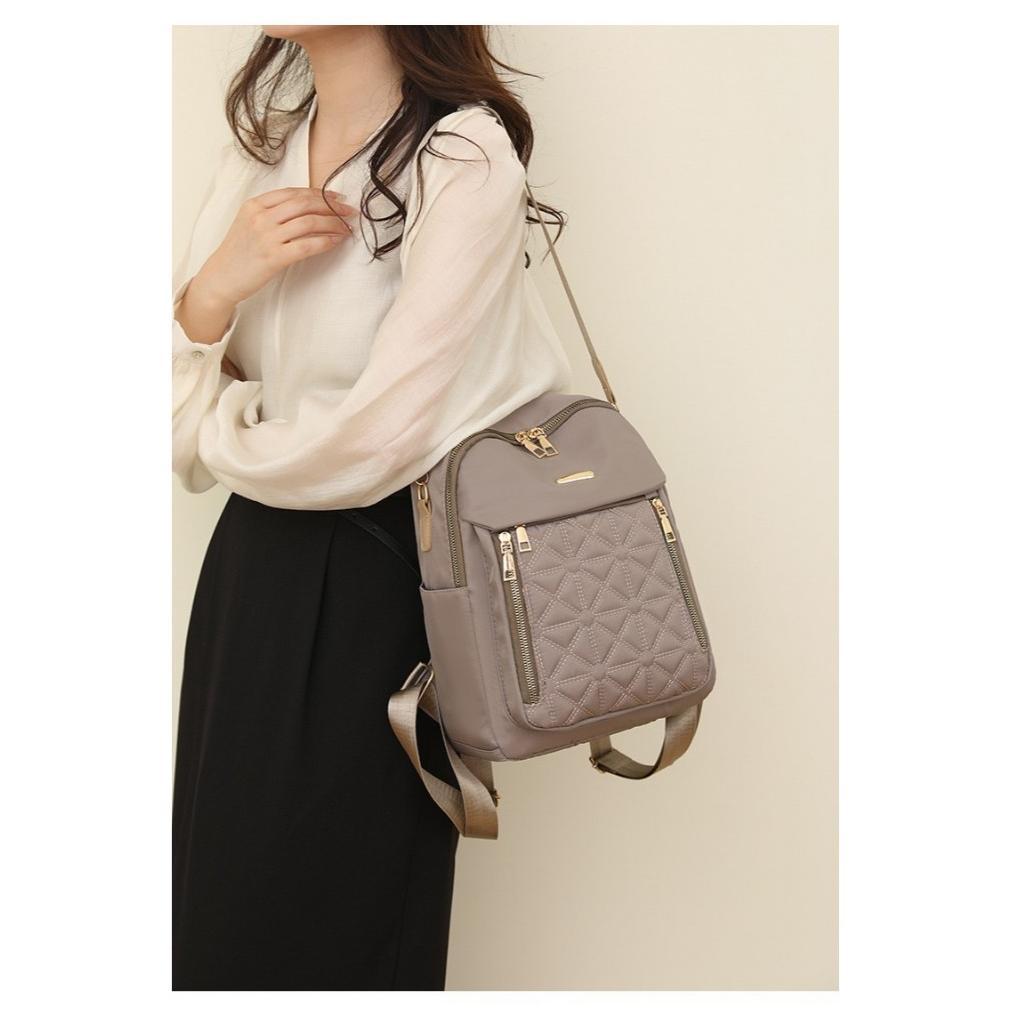 Discount Tas Ransel Wanita Multifungsi Fashion Wanita Trend Kekinian Terbaru Tas Ransel sekolah dan 