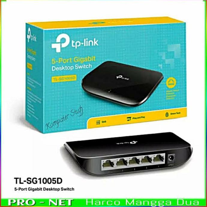 TP-LINK 5 PORT GIGABYTE TL-SG1005D / Tp link 5 port GIGABYTE