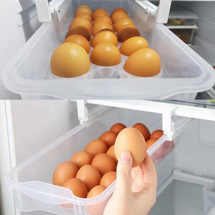 Murah Silicook Egg Sliding Drawer (37*15*16 Cm) - Tempat Telur
