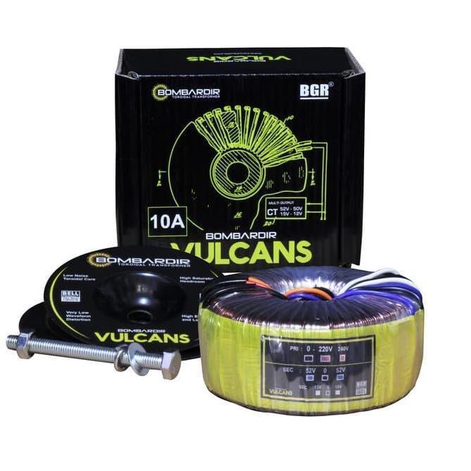 Promo TRAFO DONAT 10A 52V CT VULCANS BOMBARDIR TRAVO TOROID 10 AMPER CT 52 V Diskon