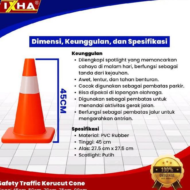 Safety Traffic Kerucut Cone Traffic Cone