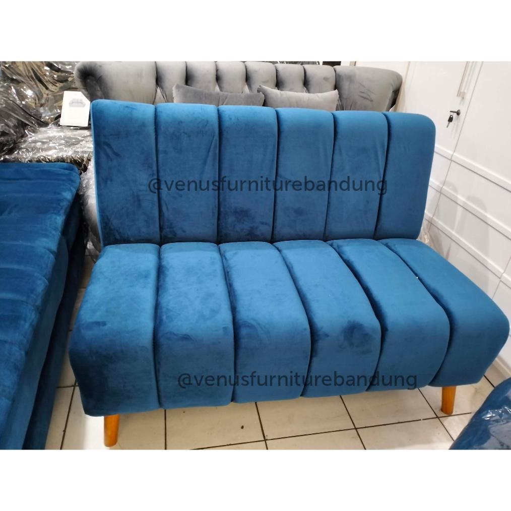[BEST BUY] Sofa Ruang tamu ruang keluarga kecil minimalis mungil garis BANDUNG
