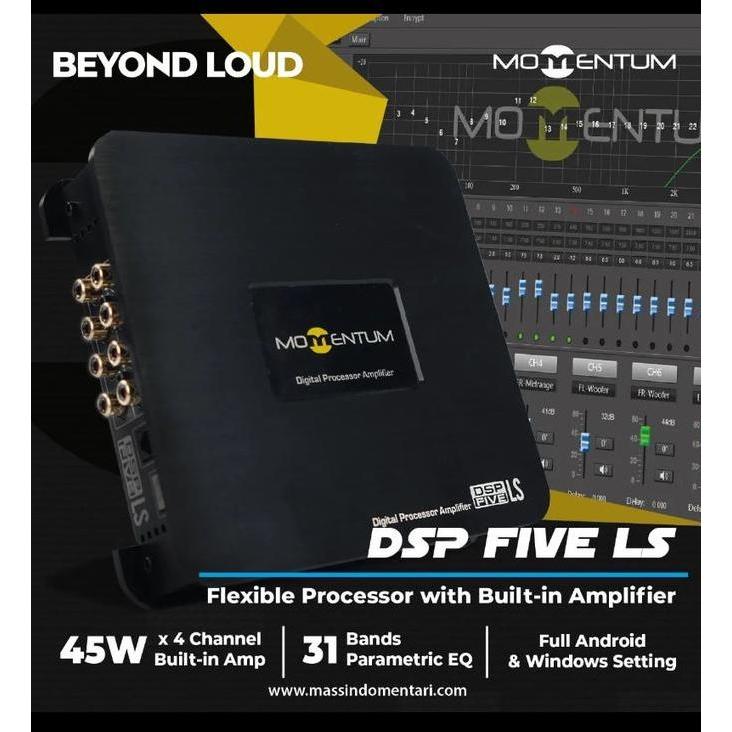 Promo PROCESSOR AUDIO MOMENTUM DSP5 LS Diskon