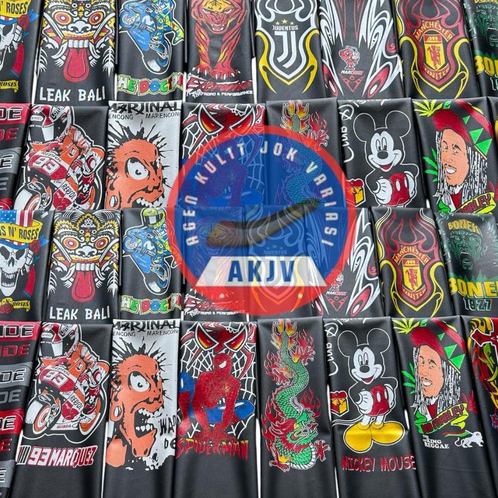 PROMO kulit jok motor sablon gambar besar supra revo jupiter beat mio scoopy KEKINIAN