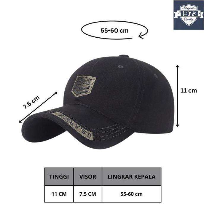 Baseball cap : US ARMY - Topi baseball topi pria topi wanita