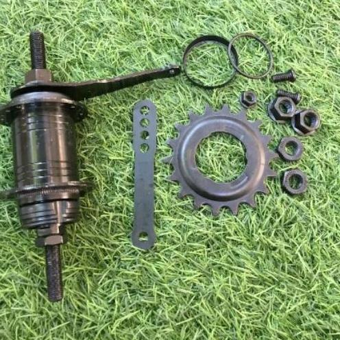 Promo HUB / BOS TORPEDO SEPEDA LUBANG 36 HI-Q untuk Sepeda Fixie & BMX Warna Krom & Hitam Lubang 36 