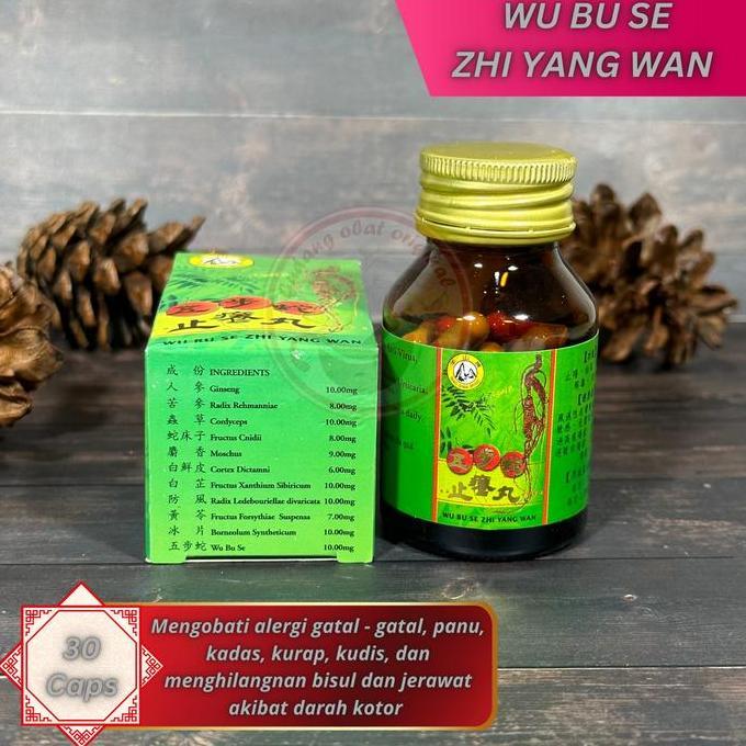 Bisasehat- Wu Bu Se Zhi Yang Wan (Obat Gatel&Pembersih Darah Kotor)