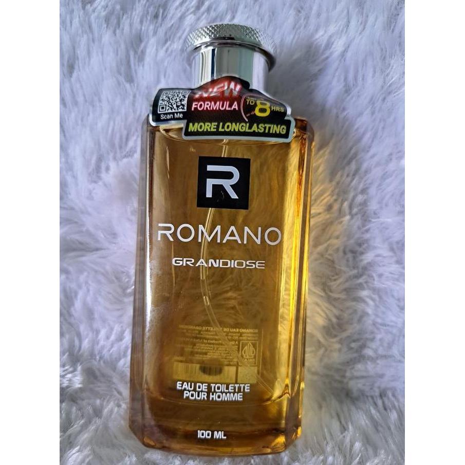 Bagusya- Romano Grandiose Eau De Toilette - 100 Ml / Parfum Pria / Romano Kuning Laki-Laki