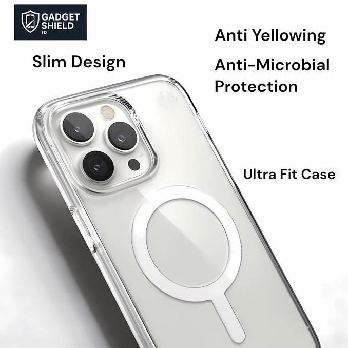 Case Clear Magsafe Iphone 16 / 15 / 14 / 13 / 12 / 11 / X / Anti Yellowing / Magsafe Clear Magnetic 
