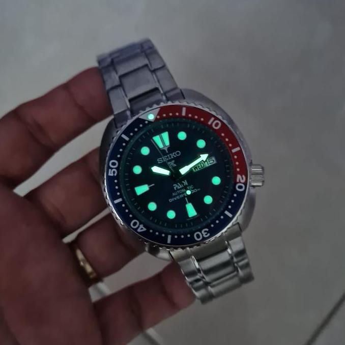 Ready Jam tangan Automatic SEIKO Prospex Padi Diver fullset box & Rubber