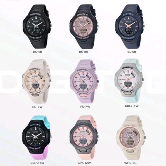 Tali jam tangan Digitec Dg 3082/ 4082T original