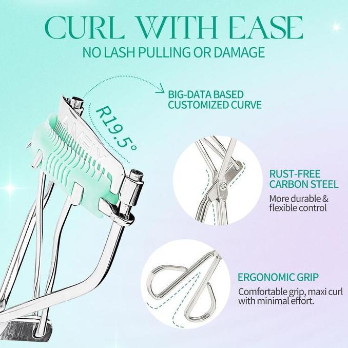 Moumou- Glamfix Glam My Lash Curler - Comb-In Eyelash Curler Penjepit Bulu Mata Alat Pelentik Pencap