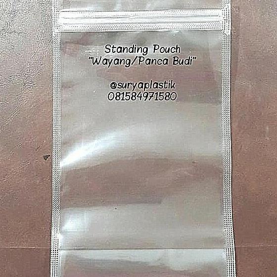 Iyakok- Plastik Standing Pouch 14X22 Wayang Plastik Kemasan Snack